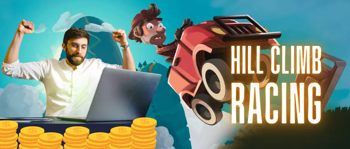 Игры на деньги Hill Climb Racing (гонки)